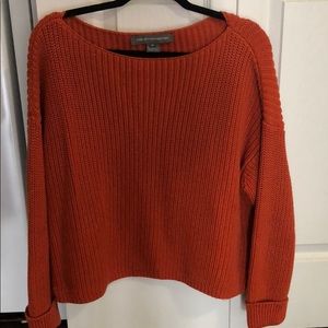 Cable sweater